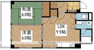 もみじ屋マンション【303号室】の間取り