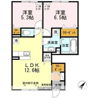 SUNNY.PLACE【1階】の間取り