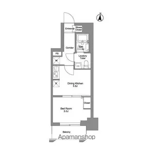 クラリティア綾瀬【12階】の間取り
