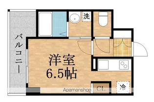 ララプレイス ザ・京橋ステラ【6階】の間取り
