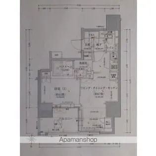 1LDKの間取り画像