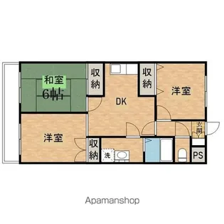 第三西武マンション【1階】の間取り