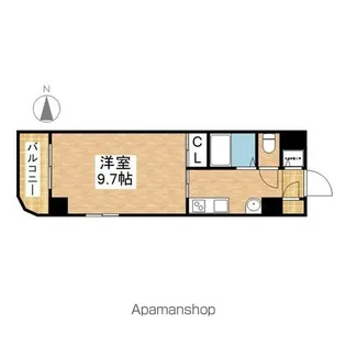 HF久屋大通レジデンス【11階】の間取り