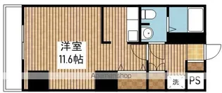 ヴェルドミール万代【3階】の間取り