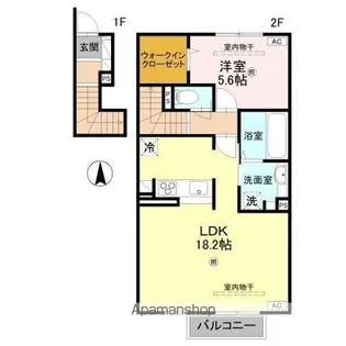 LAMURE(ラミュール)【2階】の間取り