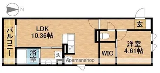 シャルマン・ドミール【2階】の間取り