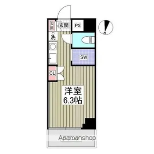 グランヒル松戸【2階】の間取り