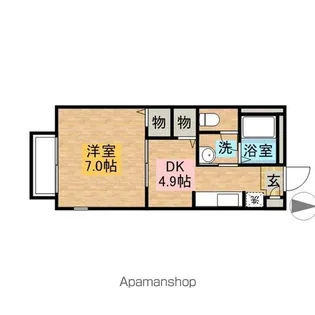 ウィステリア【2階】の間取り