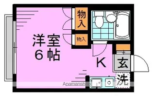 ベルスーズ【1階】の間取り