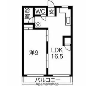 万長ビル【5階】の間取り