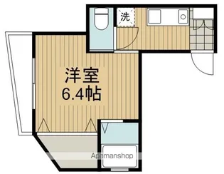 サンシャルム万代【601号室】の間取り