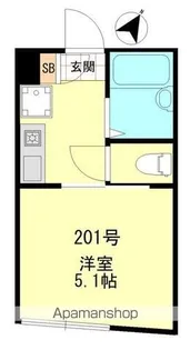 KKハウス金町【2階】の間取り