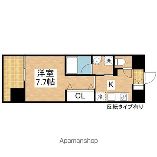 GRAND ESPOIR IZUMI【13階】の間取り