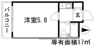 豊岡南フーガ【4階】の間取り