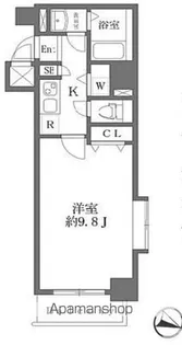 グランド・ガーラ西麻布【8階】の間取り