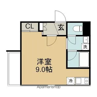 レジデンスカサブランカ(女性専用)【2階】の間取り