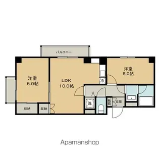 パインレジデンス【4階】の間取り