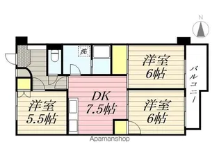 プレアール名古屋供米田【3階】の間取り