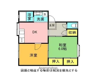 サンリヴィエール【2-3号室】の間取り