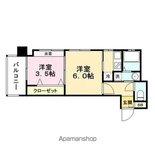 エステートモア平尾倶楽部【7階】の間取り