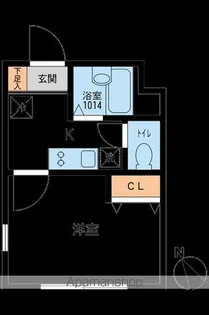 パラッツオ・ボニータ【1階】の間取り