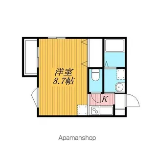 Aレガート千葉椿森 A棟【2階】の間取り