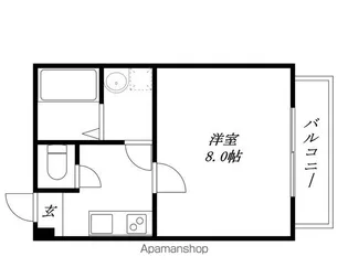 ヴィクトリーⅢ【1階】の間取り
