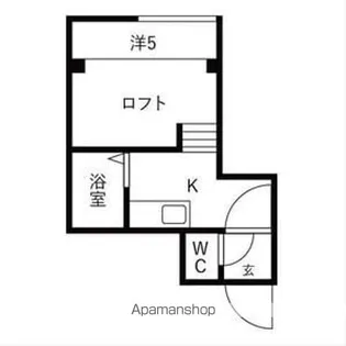 マリオンビスタ大谷【101号室号室】の間取り
