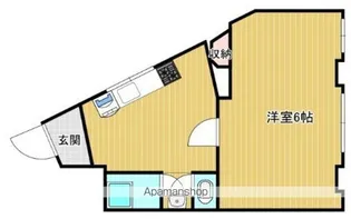 黒住ビル【5階】の間取り