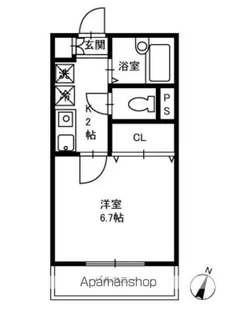 ロングインA【2階】の間取り