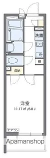 クレイノフロンティアⅢ【3階】の間取り