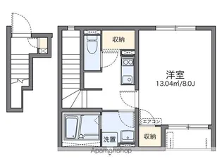 レオネクスト四ツ葉【202号室】の間取り