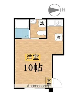 デュセレスト天神町【2階】の間取り