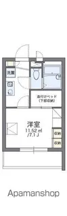 レオパレスエスポワール【1階】の間取り