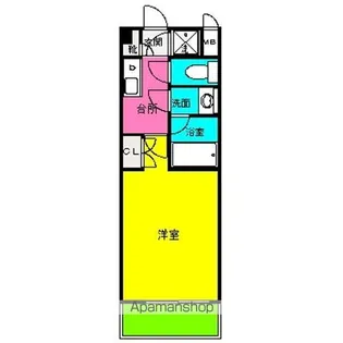 フィンリー大濠 BAY WEST【202号室号室】の間取り