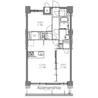 S-RESIDENCE上社aureate【4階】の間取り