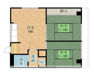 ハイムシルクロ−ド【202号室】の間取り