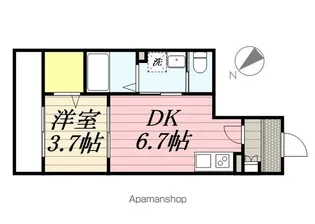 KANOE【1階】の間取り