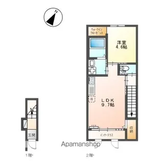 FARBE【2階】の間取り