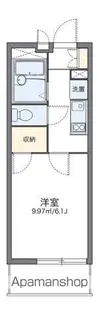 レオパレス平尾【4階】の間取り
