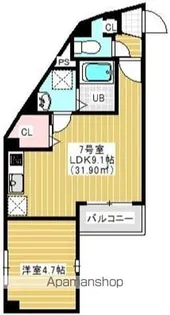 アルカンシエル柏【3階】の間取り