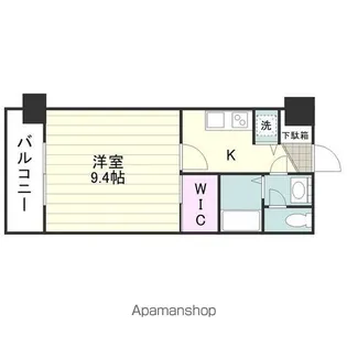 RJR上荒田【703号室】の間取り