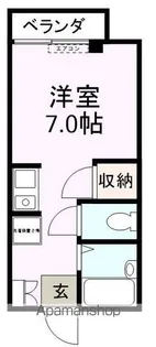 ヴィラルピナス【303号室】の間取り