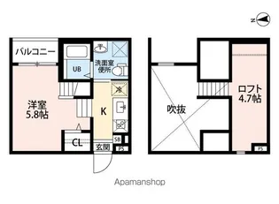 Siete Verano(シエテベラーノ)【1階】の間取り