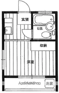 セキハイム【203号室】の間取り