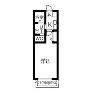 DiasTown大清水【2階】の間取り