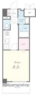 グラシーナ文京【902号室】の間取り