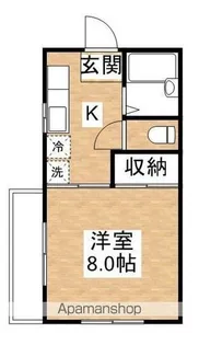 グランドメゾン【202号室】の間取り