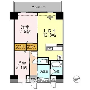 THYME【2階】の間取り
