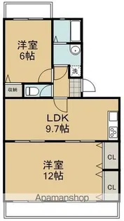 ファインビュー21【303号室】の間取り